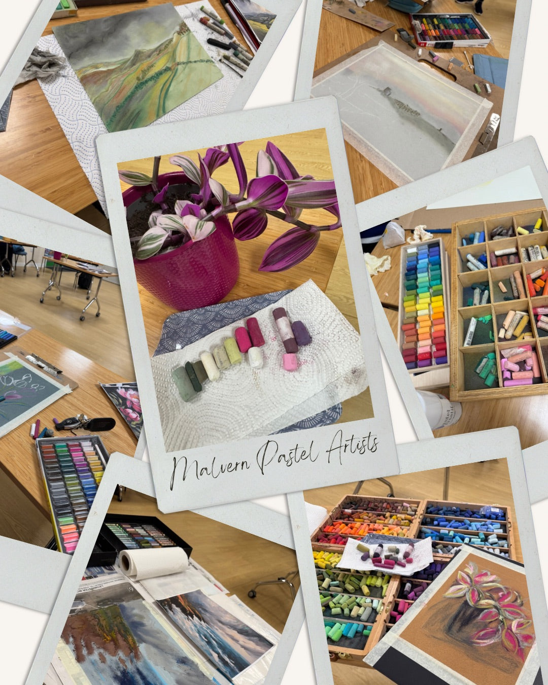 Malvern Pastel Artists inaugural session