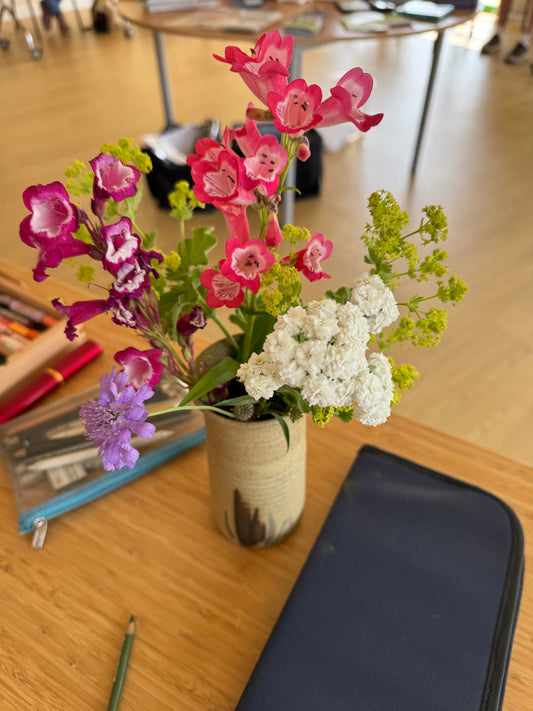 Pastel artwork of flowers by Malvern Pastel Artists, Session 11 – Malvern in Bloom
