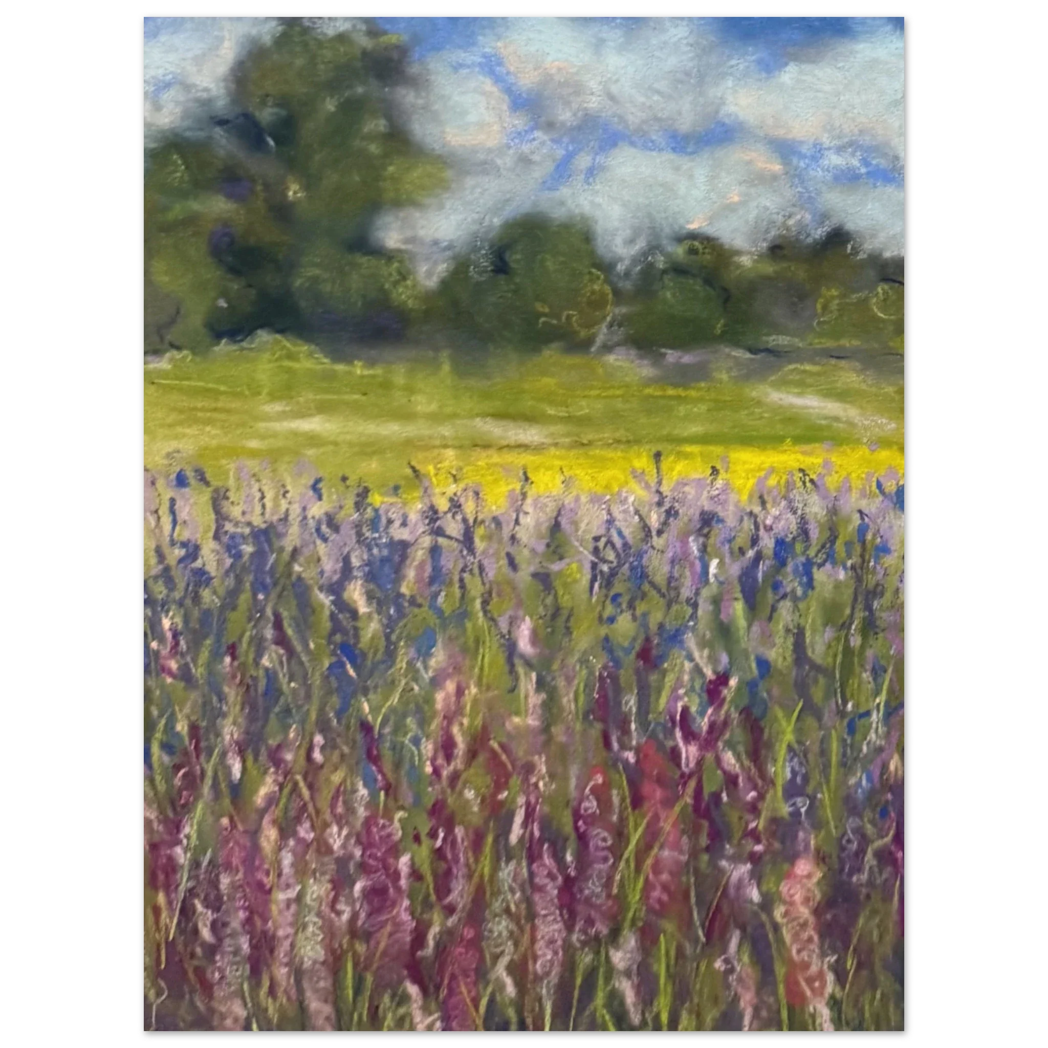 Confetti Flower Field