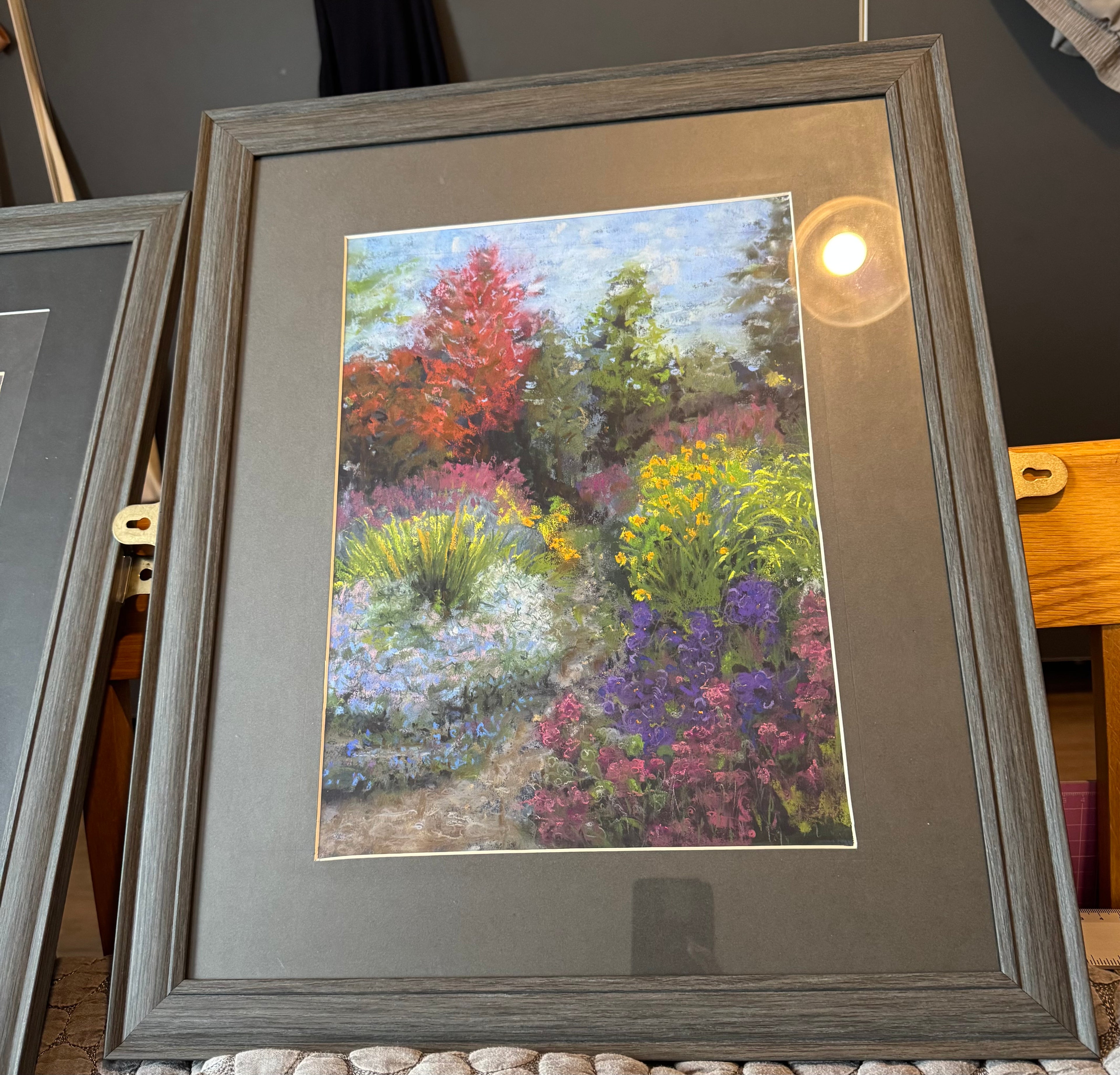 Michaelmas Star, original Soft Pastel