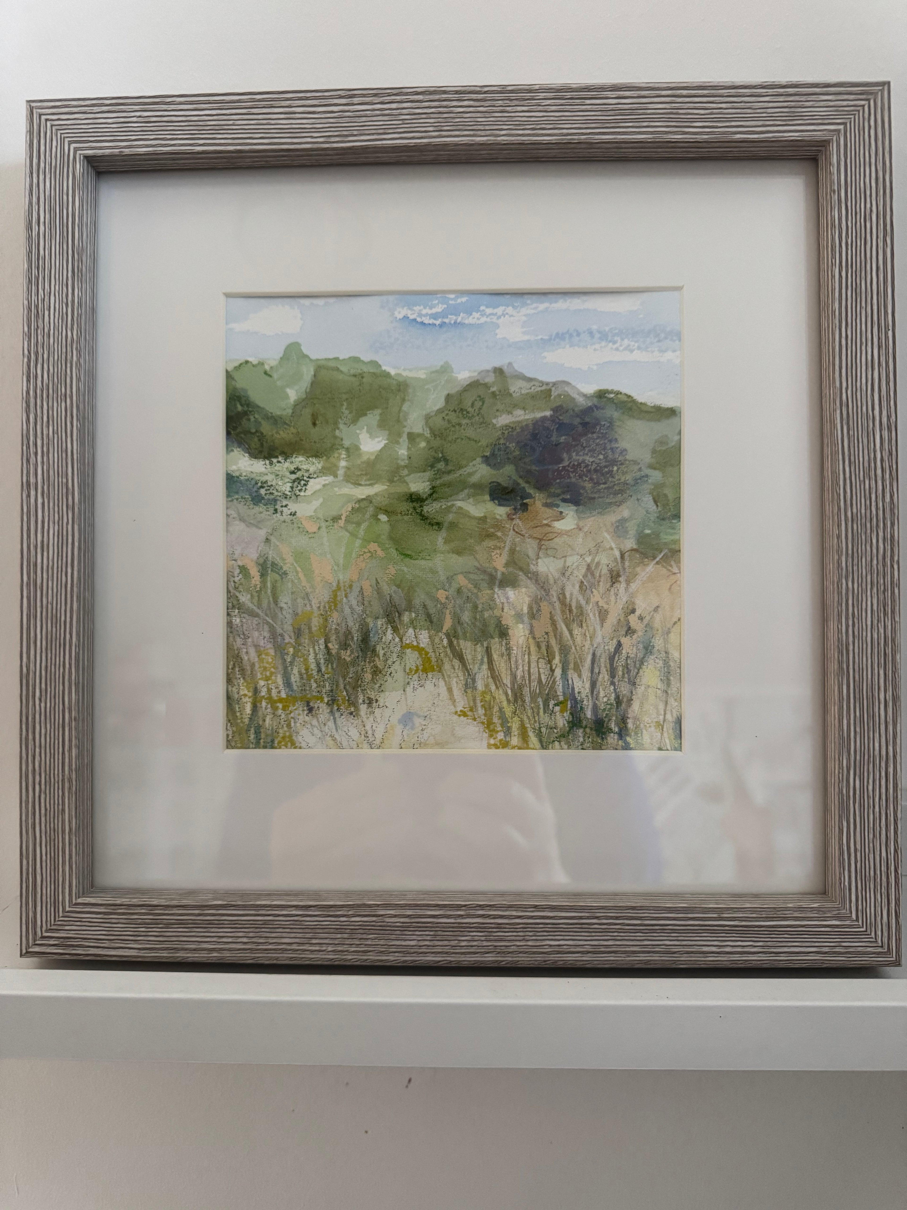 Sand Dunes 2, West Wittering Beach, West Sussex, Uk. Original Artwork