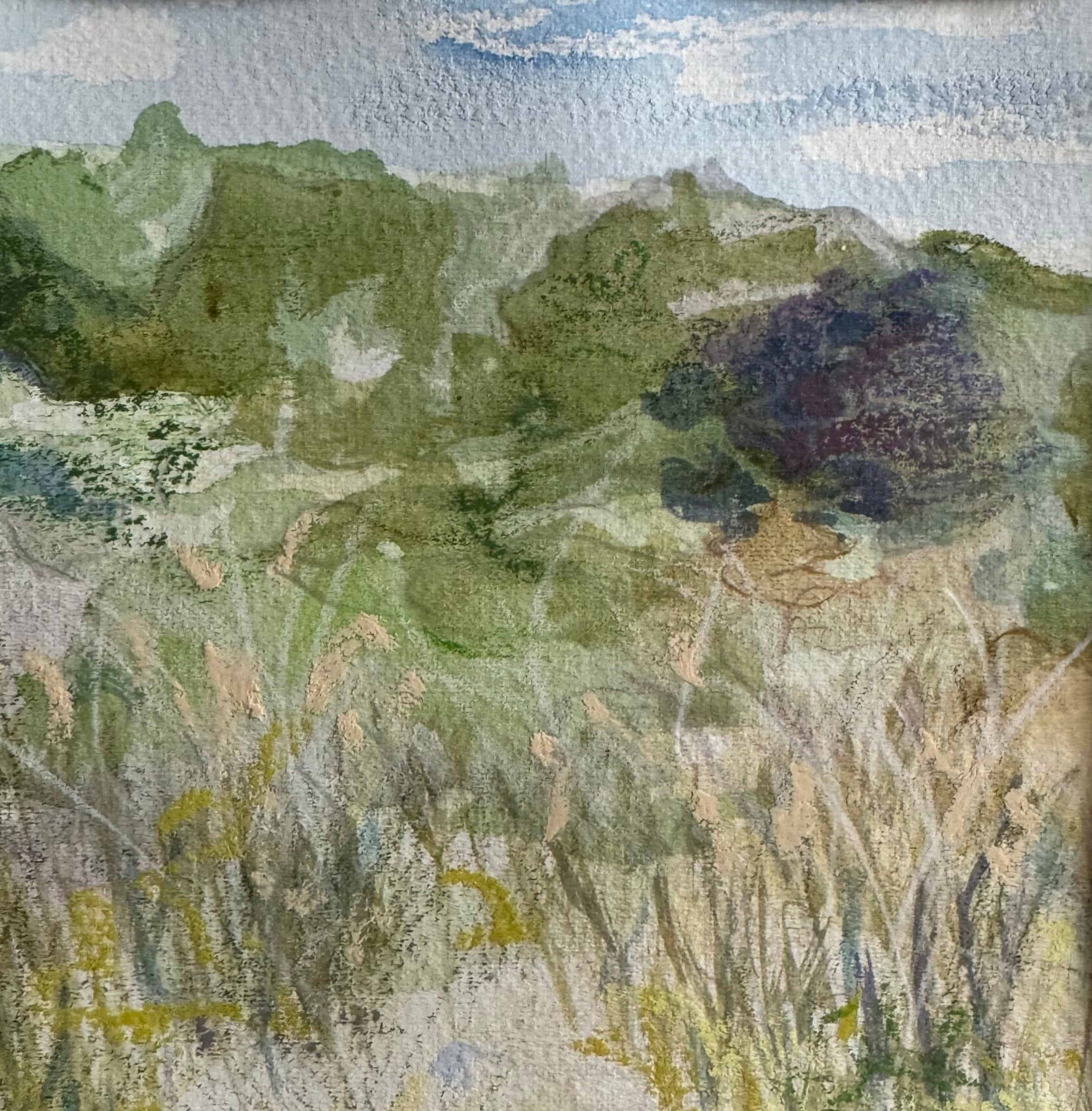 Sand Dunes 2, West Wittering Beach, West Sussex, Uk. Original Artwork