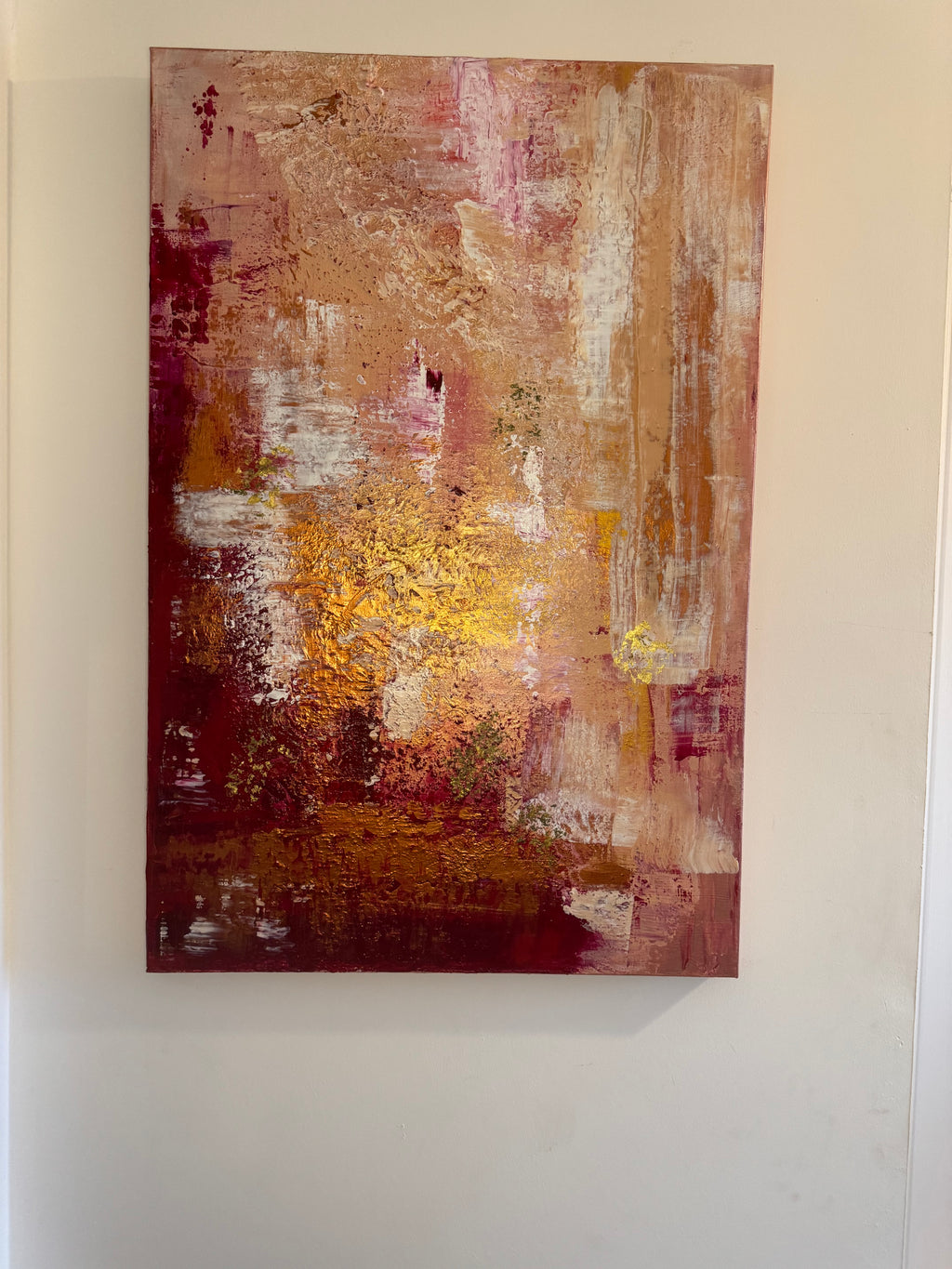 Faith and Fury Abstract- Pack of 10 Greeting Cards